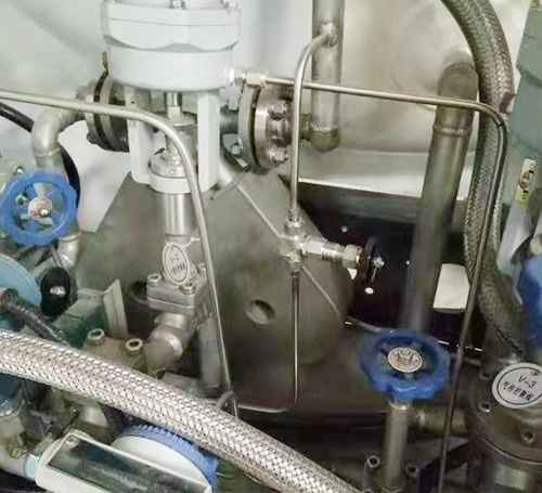 質量流量計現(xiàn)場圖